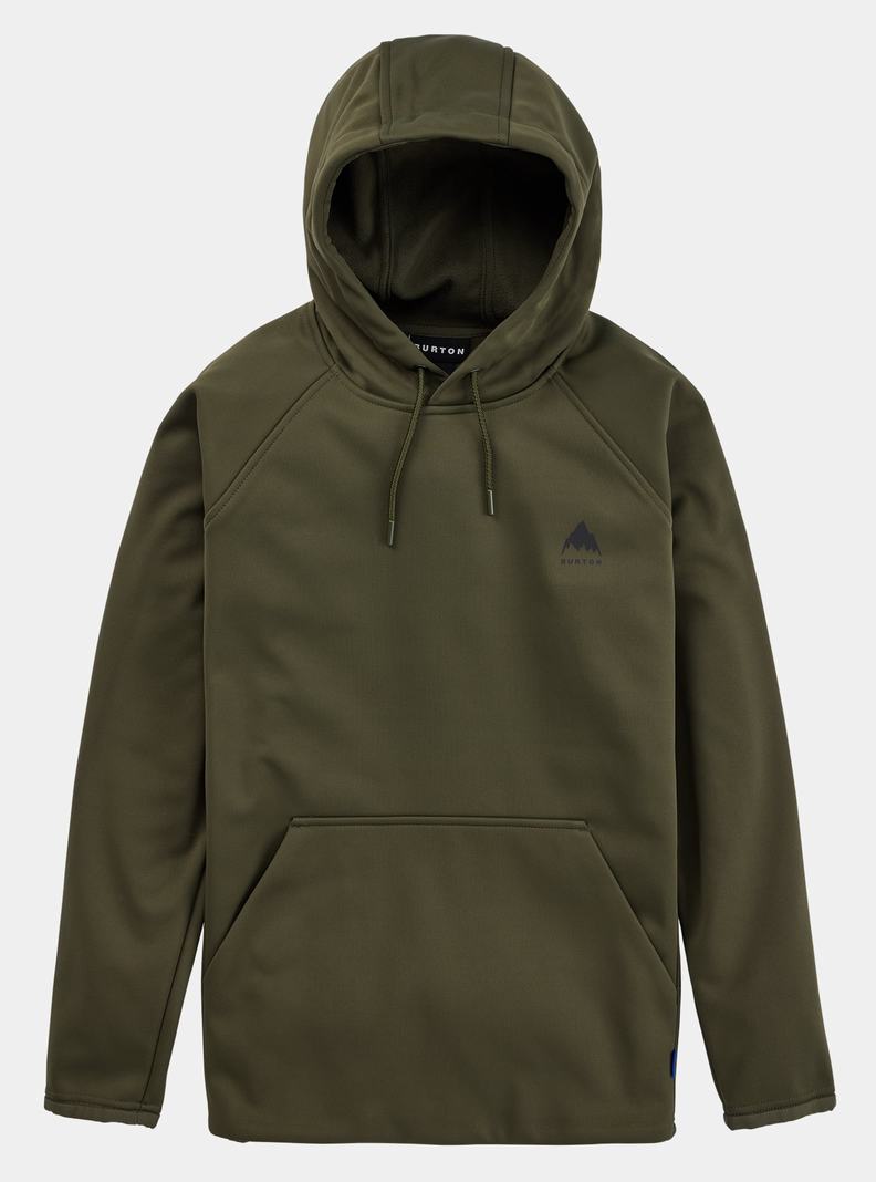 Burton Crown Weatherproof Pullover Fleece Mikina Damske Tmavo Zelene | 16532-UPCA