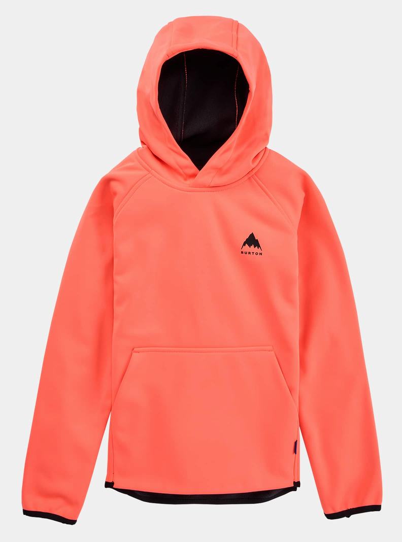 Burton Crown Weatherproof Pullover Fleece Mikina Detske Oranžové | 56380-OYMN