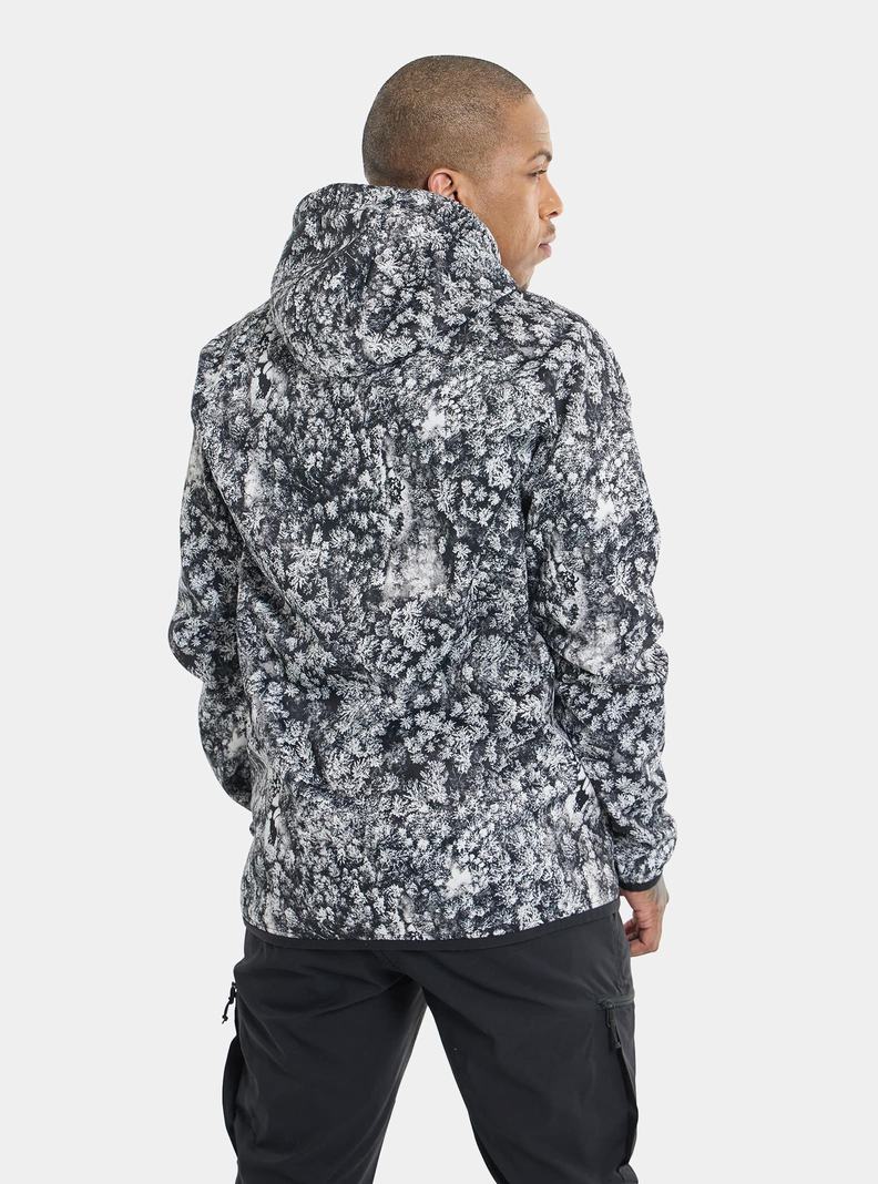 Burton Crown Weatherproof Pullover Fleece Mikina Panske Tmavo Zelene | 72390-MIFA