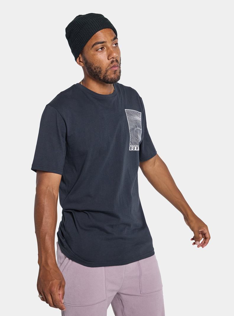 Burton Custom X Kratke Sleeve Tričko Panske Čierne | 13709-ZAVO