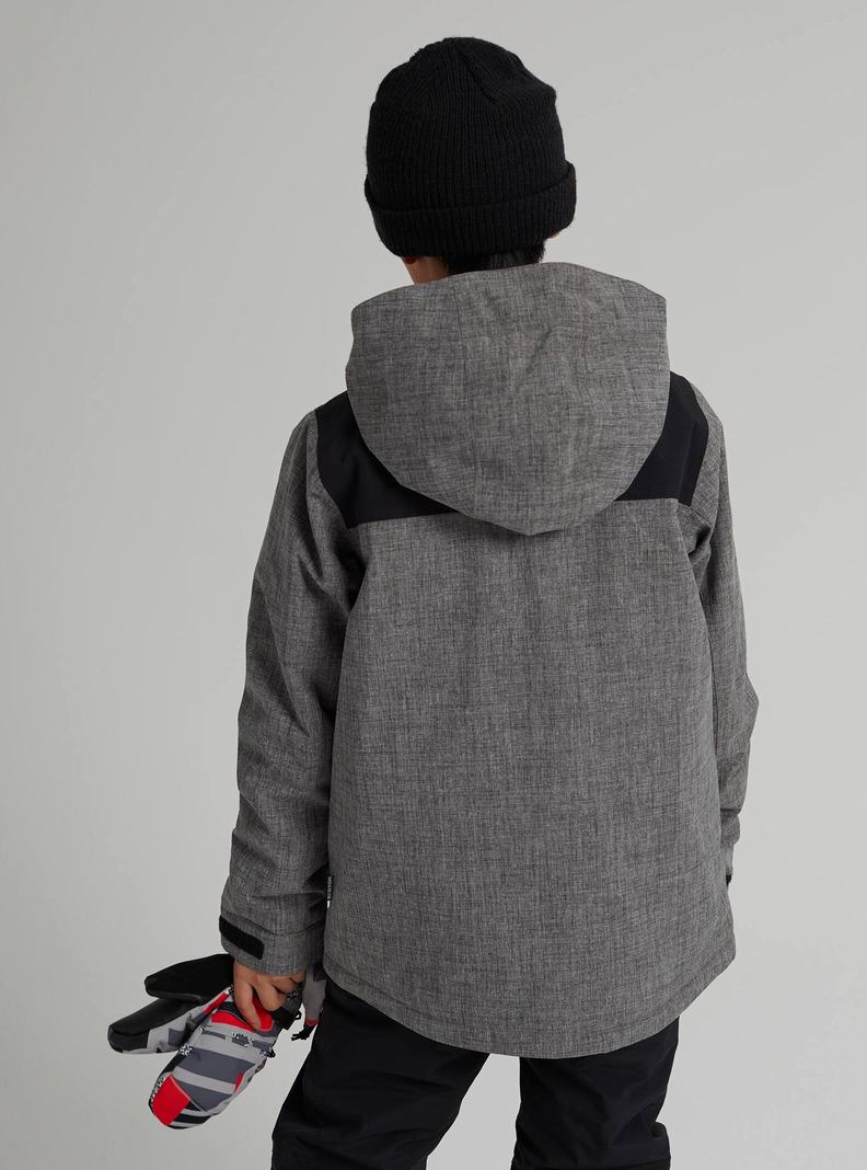 Burton Dugout 2L Zimní Bunda Detske Siva | 34270-SHXQ