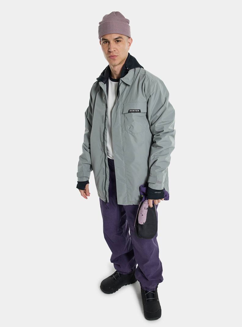 Burton Dunmore 2L Zimní Bunda Panske Siva | 78016-WAMP