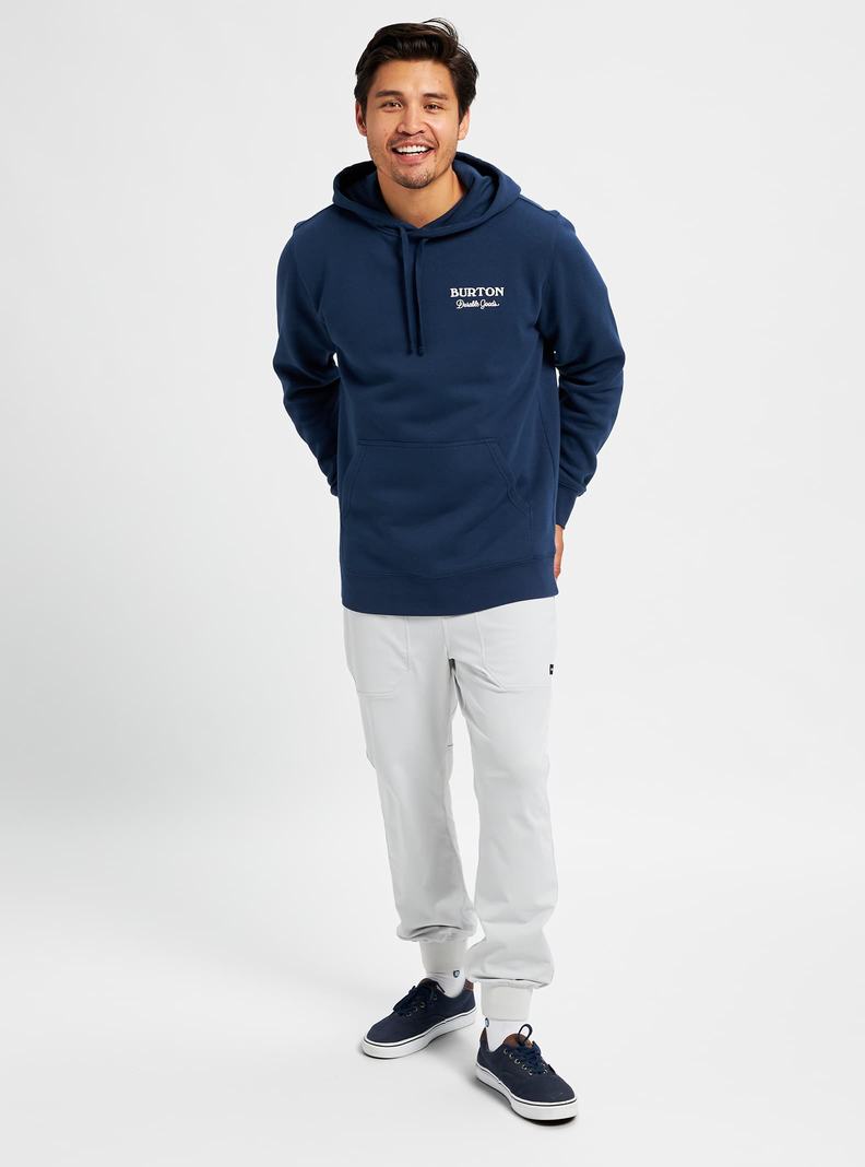 Burton Durable Goods Pullover Mikina Damske Modre | 20985-UTVS