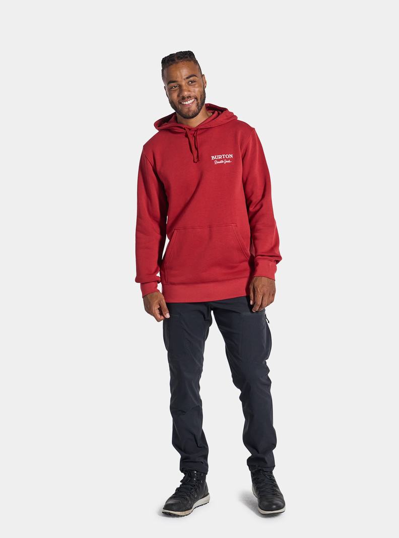 Burton Durable Goods Pullover Mikina Damske Červené | 24196-QHYU