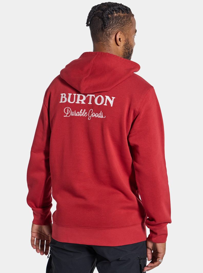 Burton Durable Goods Pullover Mikina Damske Červené | 24196-QHYU