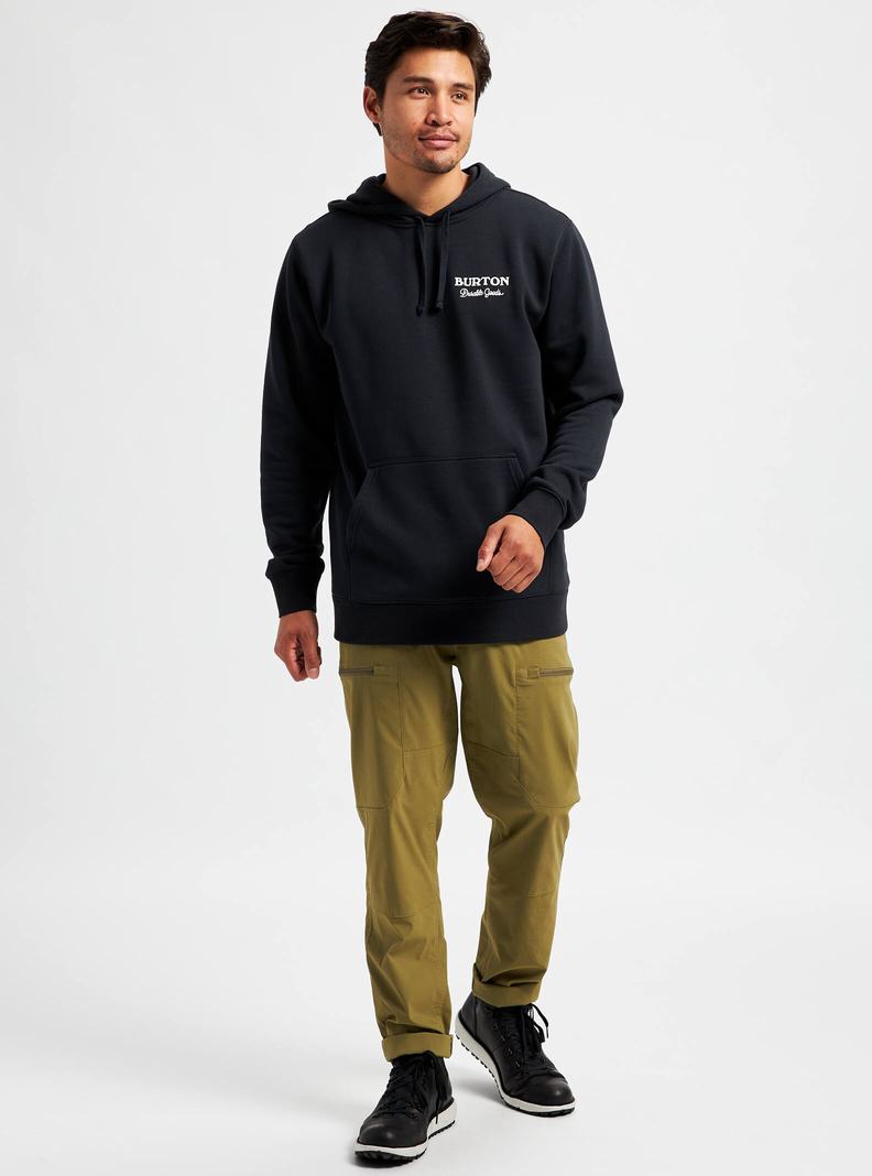 Burton Durable Goods Pullover Mikina Damske Čierne | 61072-TVQL