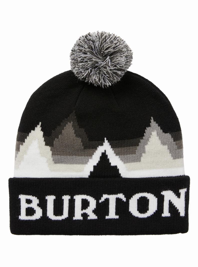 Burton Echo Lake Čiapky Detske Čierne | 53478-UPIZ