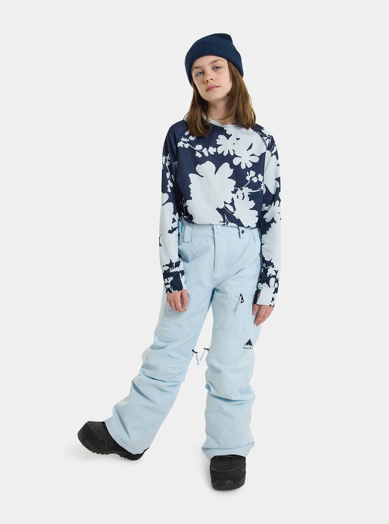 Burton Elite 2L Cargo Snowboardove Nohavice Detske Modre | 63715-GNMV