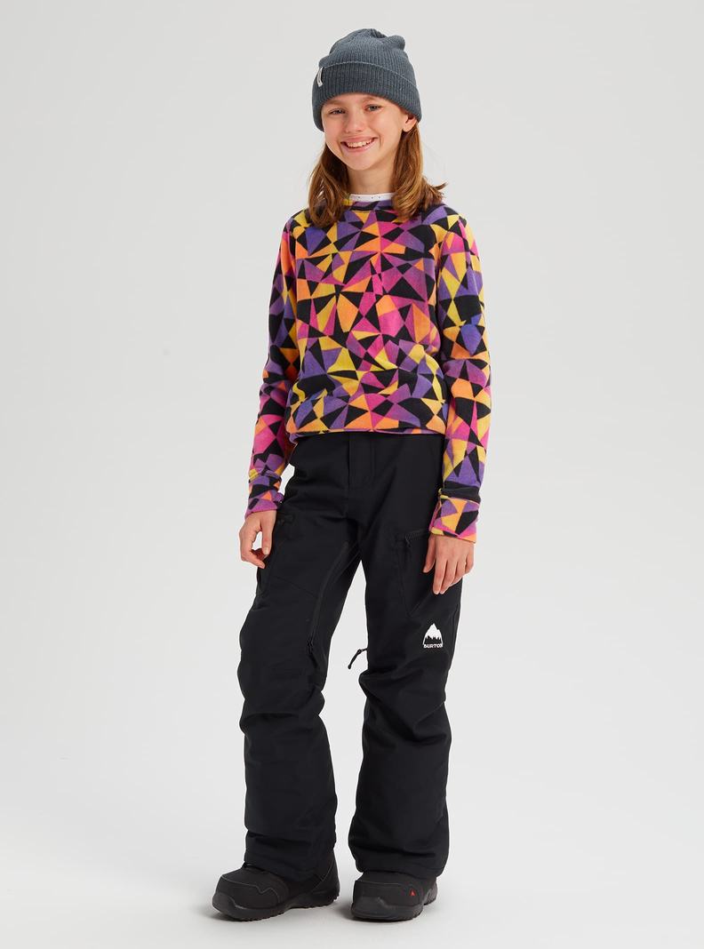 Burton Elite 2L Cargo Snowboardove Nohavice Detske Čierne | 83741-UOQN