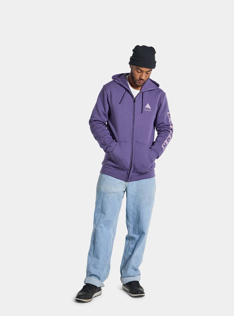 Burton Elite Full-Zip Mikina Damske Nachový | 15078-DIZB