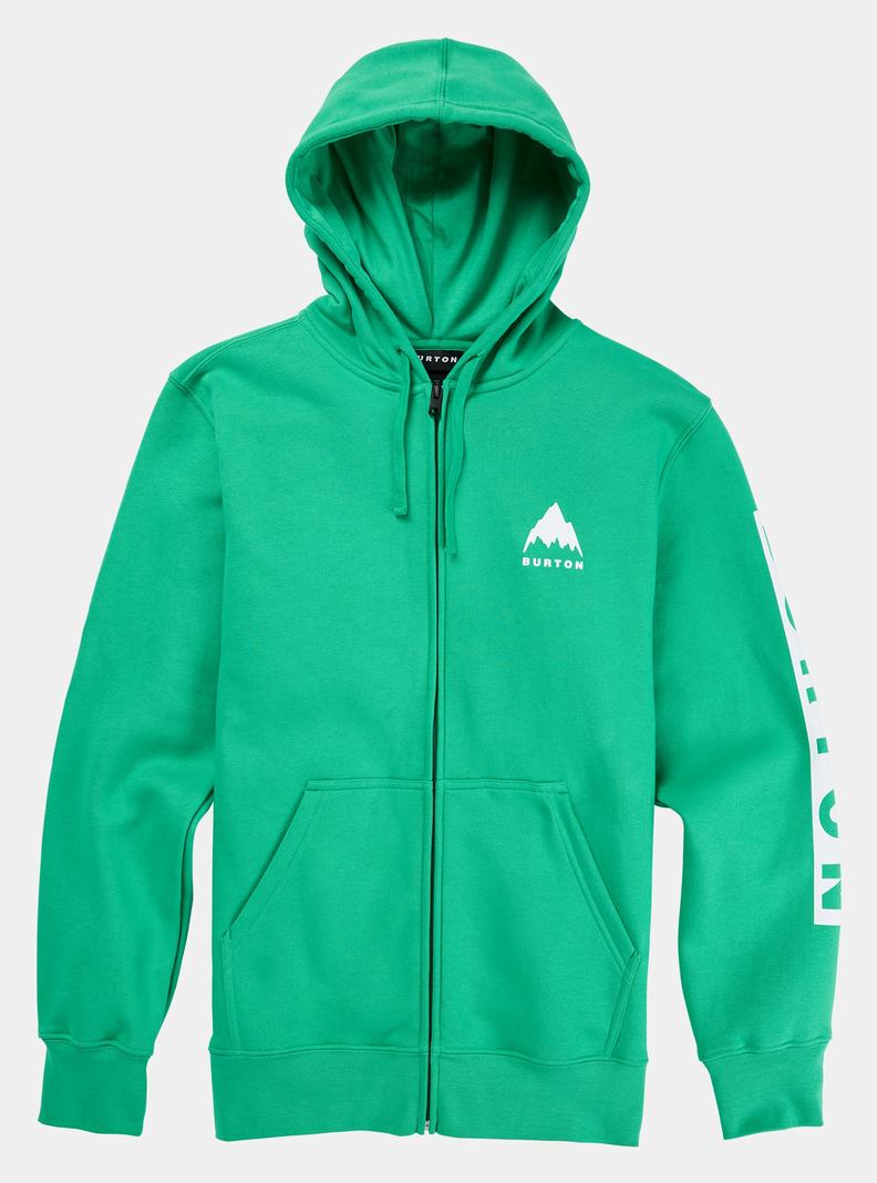 Burton Elite Full-Zip Mikina Damske Zelene | 87253-MYLI