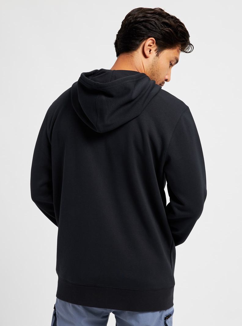 Burton Elite Full-Zip Mikina Panske Čierne | 95418-CERZ