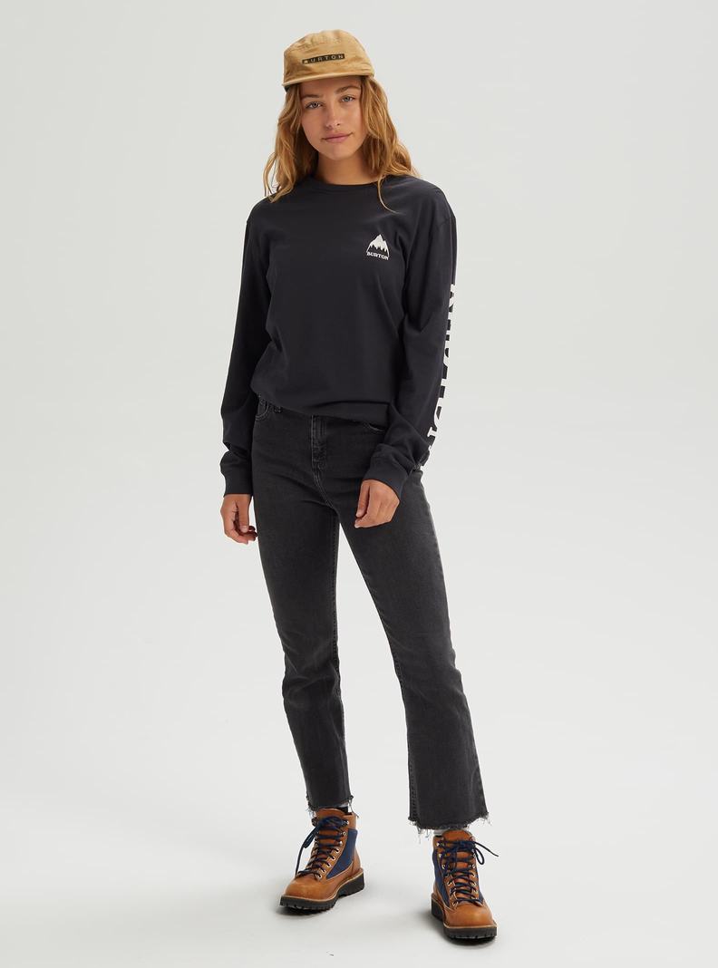 Burton Elite Long Sleeve Tričko Panske Čierne | 58304-VNCK