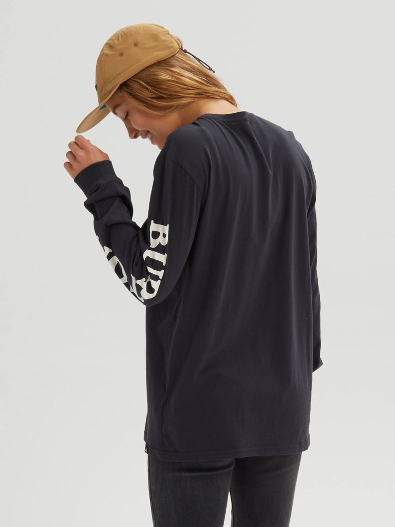 Burton Elite Long Sleeve Tričko Panske Čierne | 58304-VNCK