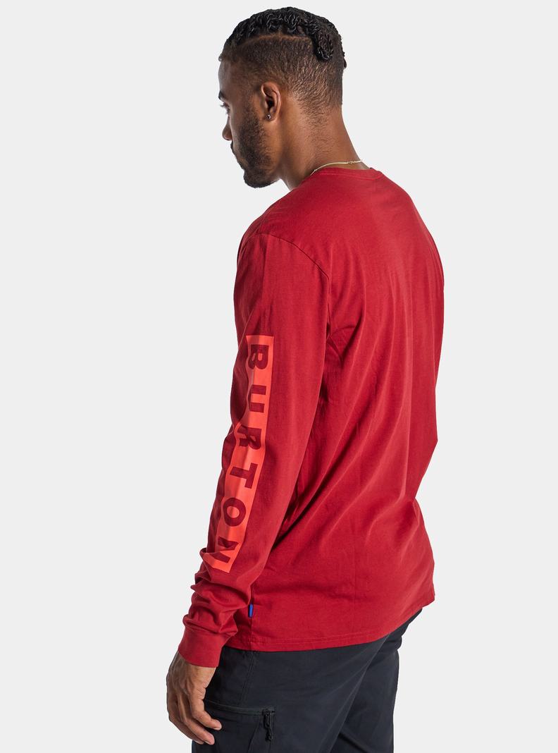 Burton Elite Long Sleeve Tričko Panske Červené | 79830-AOSE