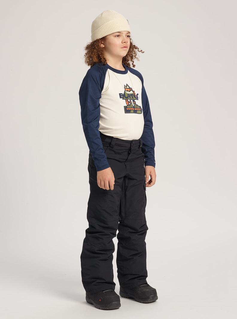 Burton Exile 2L Cargo Snowboardove Nohavice Detske Čierne | 52317-BXKR