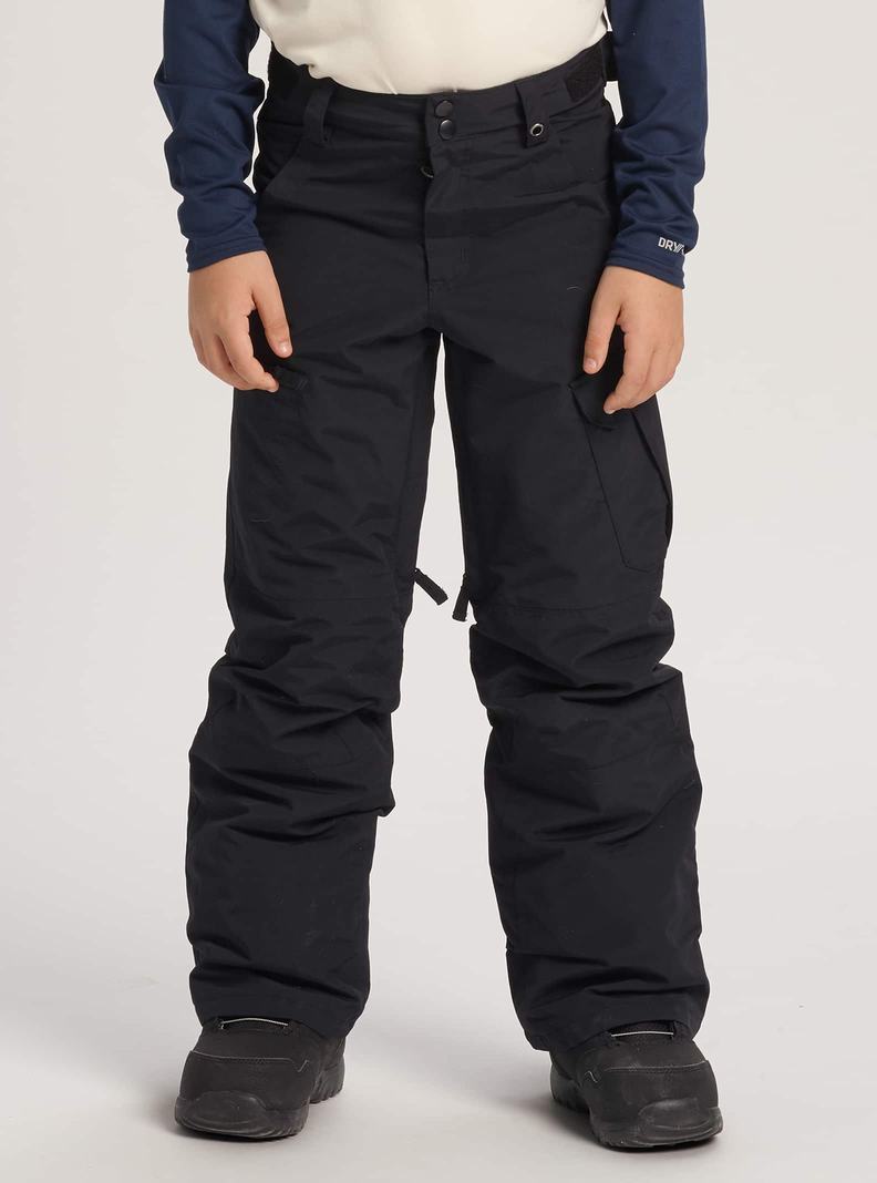 Burton Exile 2L Cargo Snowboardove Nohavice Detske Čierne | 52317-BXKR