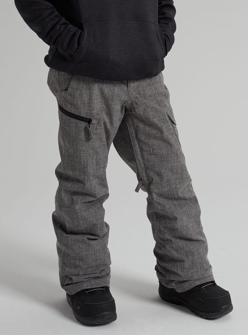 Burton Exile 2L Cargo Snowboardove Nohavice Detske Siva | 54029-JVOU