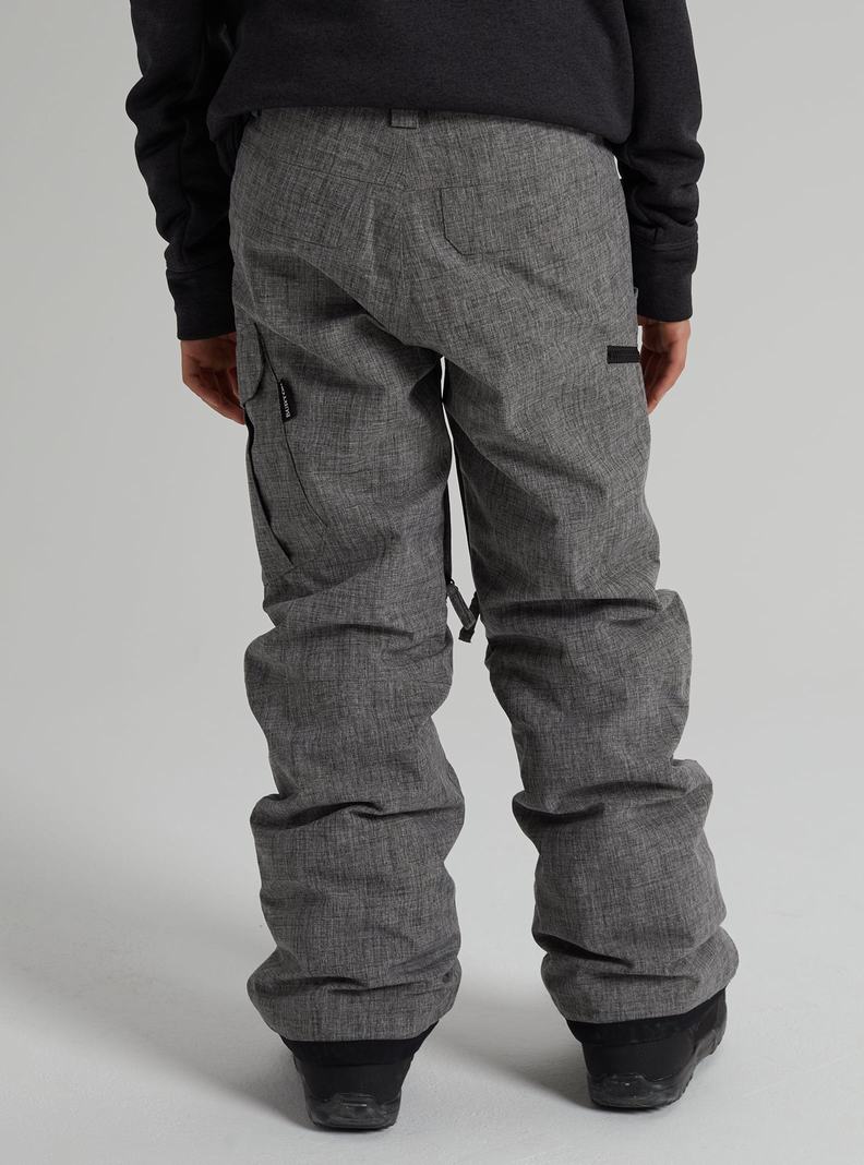 Burton Exile 2L Cargo Snowboardove Nohavice Detske Siva | 54029-JVOU