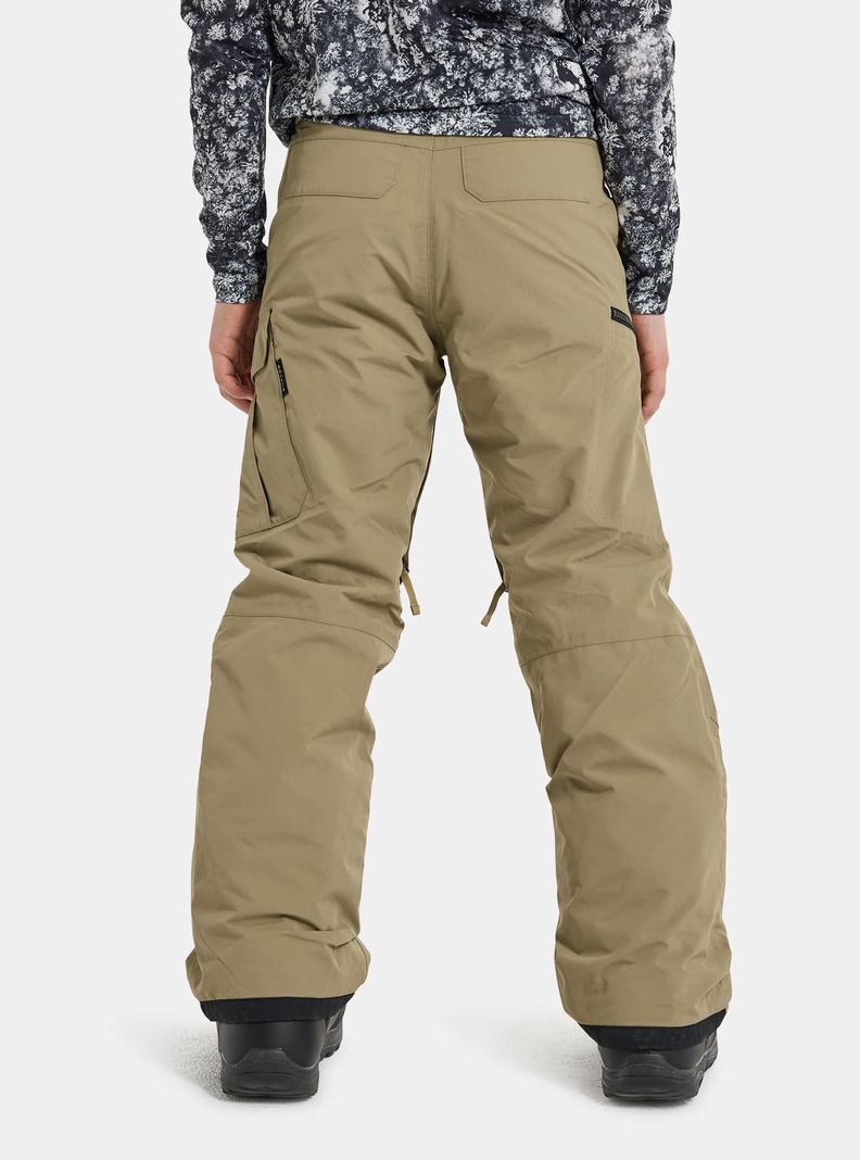 Burton Exile 2L Cargo Snowboardove Nohavice Detske Hnedožltý | 58479-TEKD