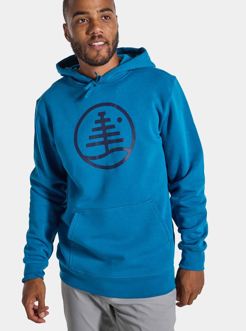 Burton Family Tree Pullover Mikina Damske Modre | 06713-GZDT