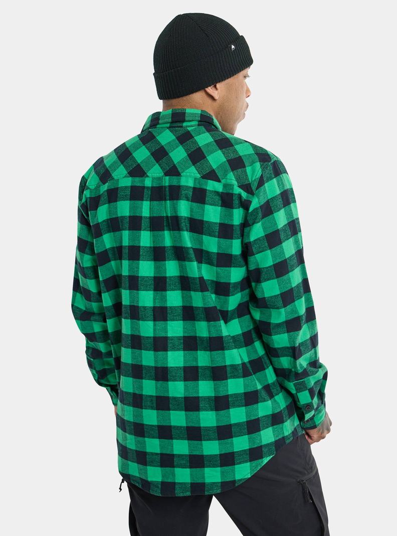 Burton Favorite Long Sleeve Flannel Košele Panske Zelene | 10695-EOFL