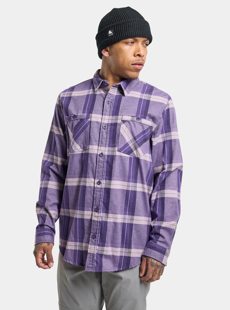 Burton Favorite Long Sleeve Flannel Košele Panske Nachový | 29384-BGUM