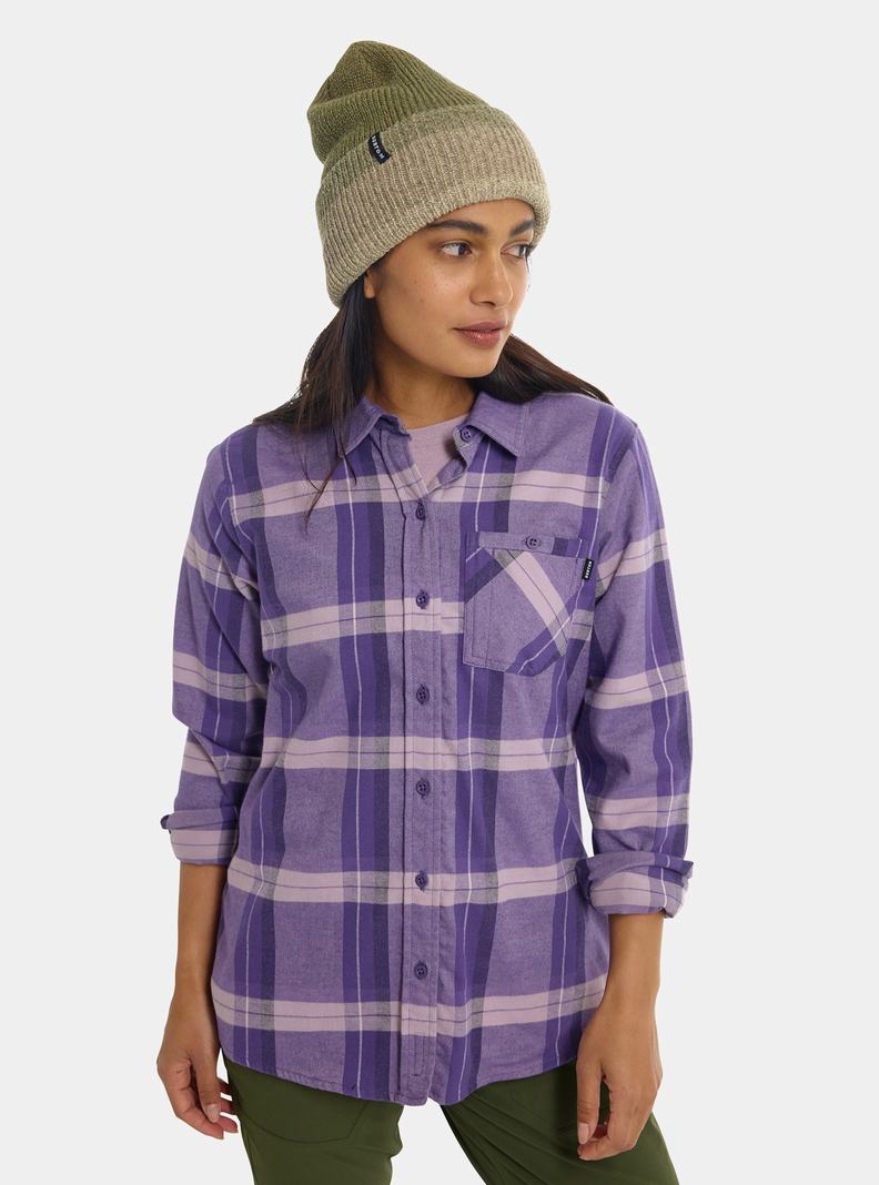 Burton Favorite Long Sleeve Flannel Košele Damske Nachový | 65270-YWGL