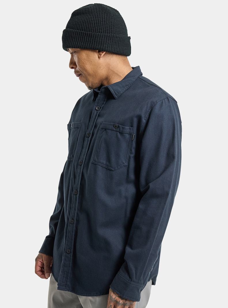 Burton Favorite Long Sleeve Flannel Košele Panske Čierne | 68523-HPSN