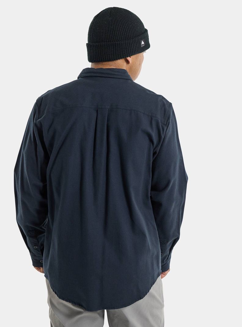 Burton Favorite Long Sleeve Flannel Košele Panske Čierne | 68523-HPSN