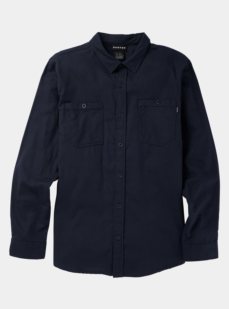Burton Favorite Long Sleeve Flannel Košele Panske Čierne | 68523-HPSN