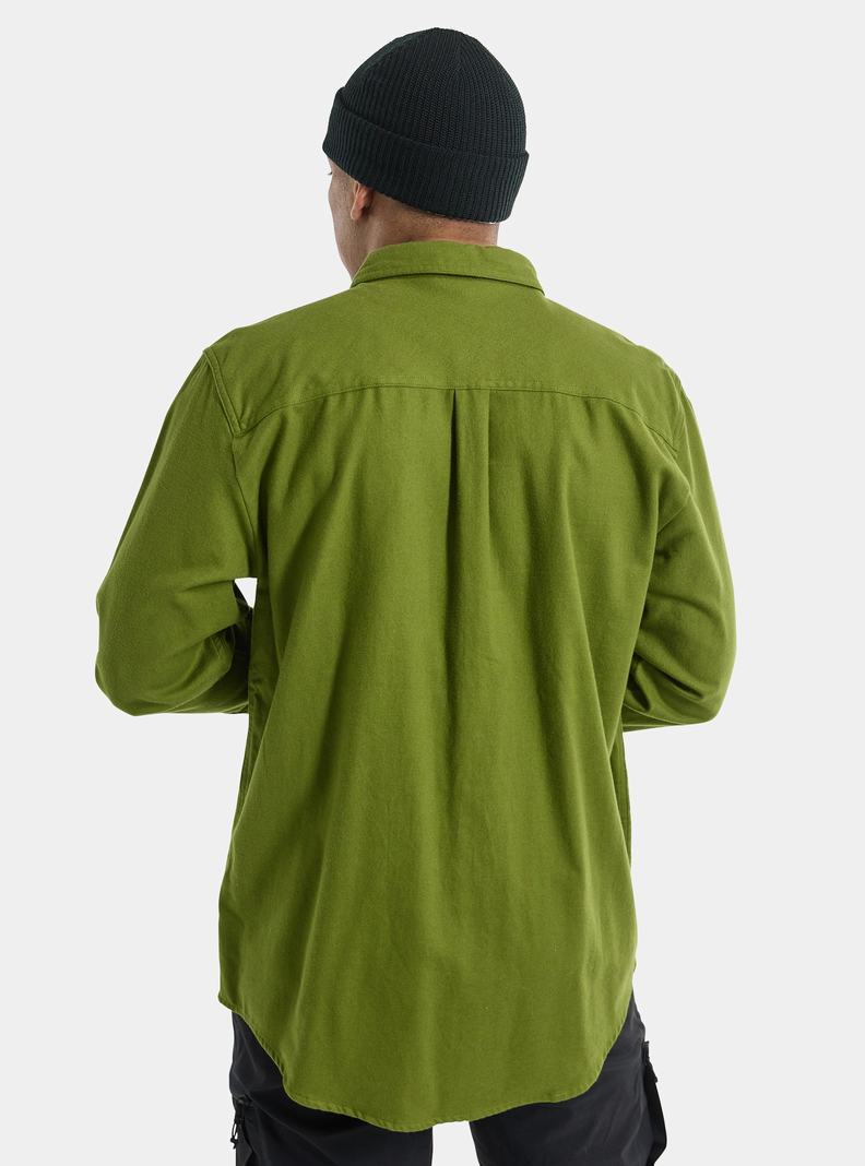 Burton Favorite Long Sleeve Flannel Košele Panske Zelene | 70128-QOPK