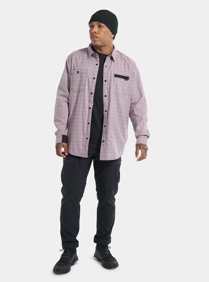 Burton Favorite Performance Long Sleeve Flannel Košele Panske Lavendel | 30847-NWBO