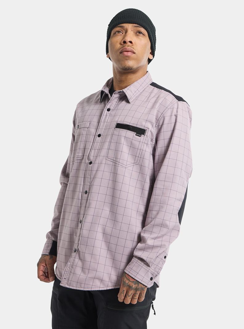 Burton Favorite Performance Long Sleeve Flannel Košele Panske Lavendel | 30847-NWBO