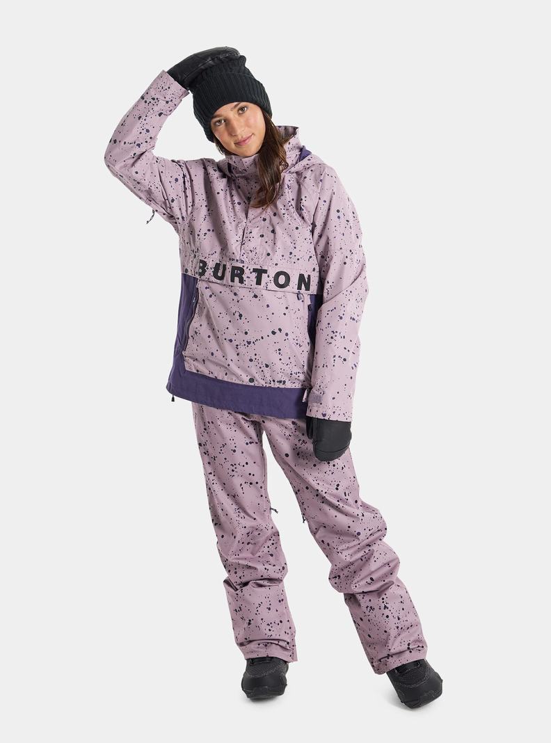 Burton Frostner 2L Anorak Zimní Bunda Damske Lavendel | 51062-QOSE
