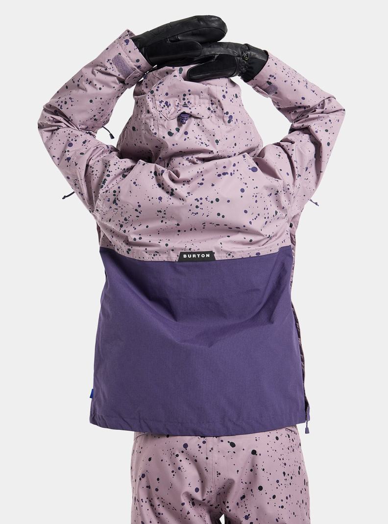 Burton Frostner 2L Anorak Zimní Bunda Damske Lavendel | 51062-QOSE