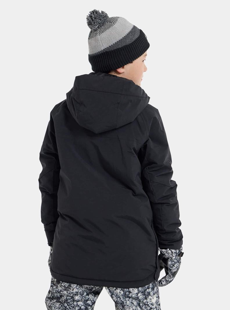 Burton Frostner 2L Anorak Zimní Bunda Detske Čierne | 21895-LJIF
