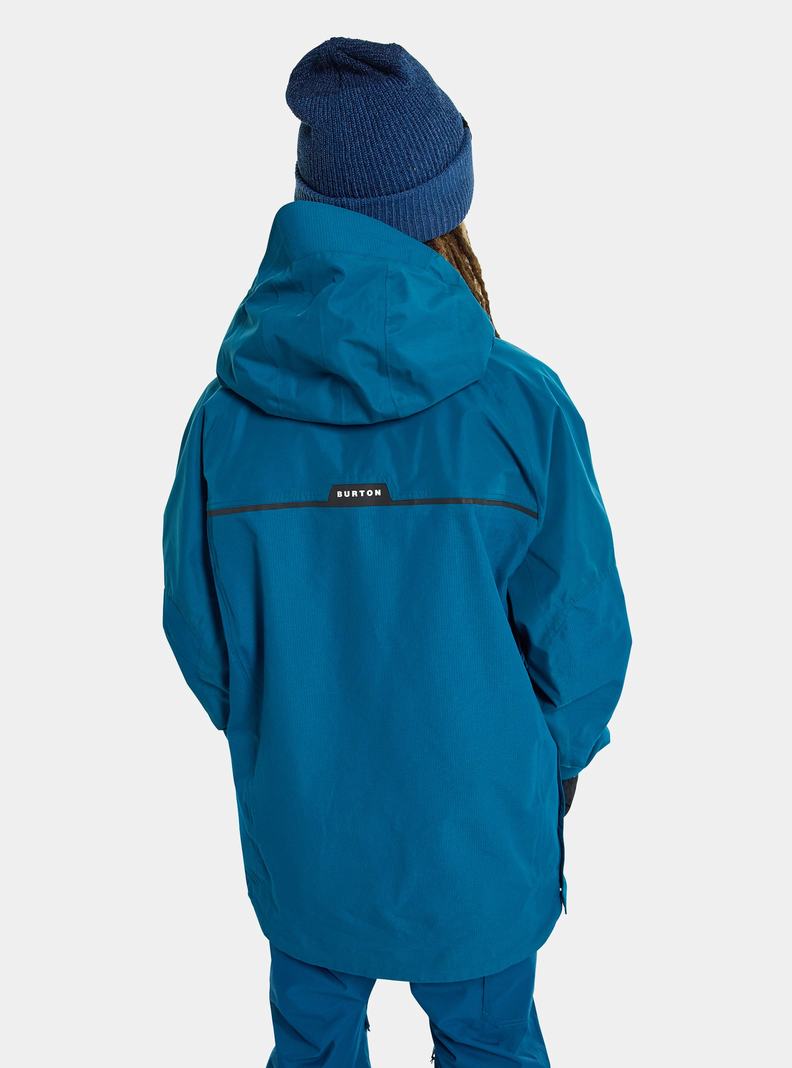 Burton Frostner 2L Anorak Zimní Bunda Panske Modre | 34519-PGJR