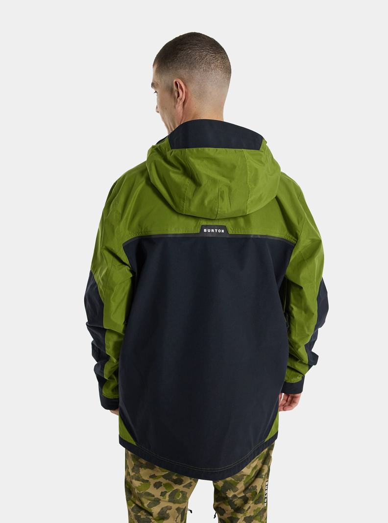 Burton Frostner 2L Zimní Bunda Panske Zelene Čierne | 41263-TRJN