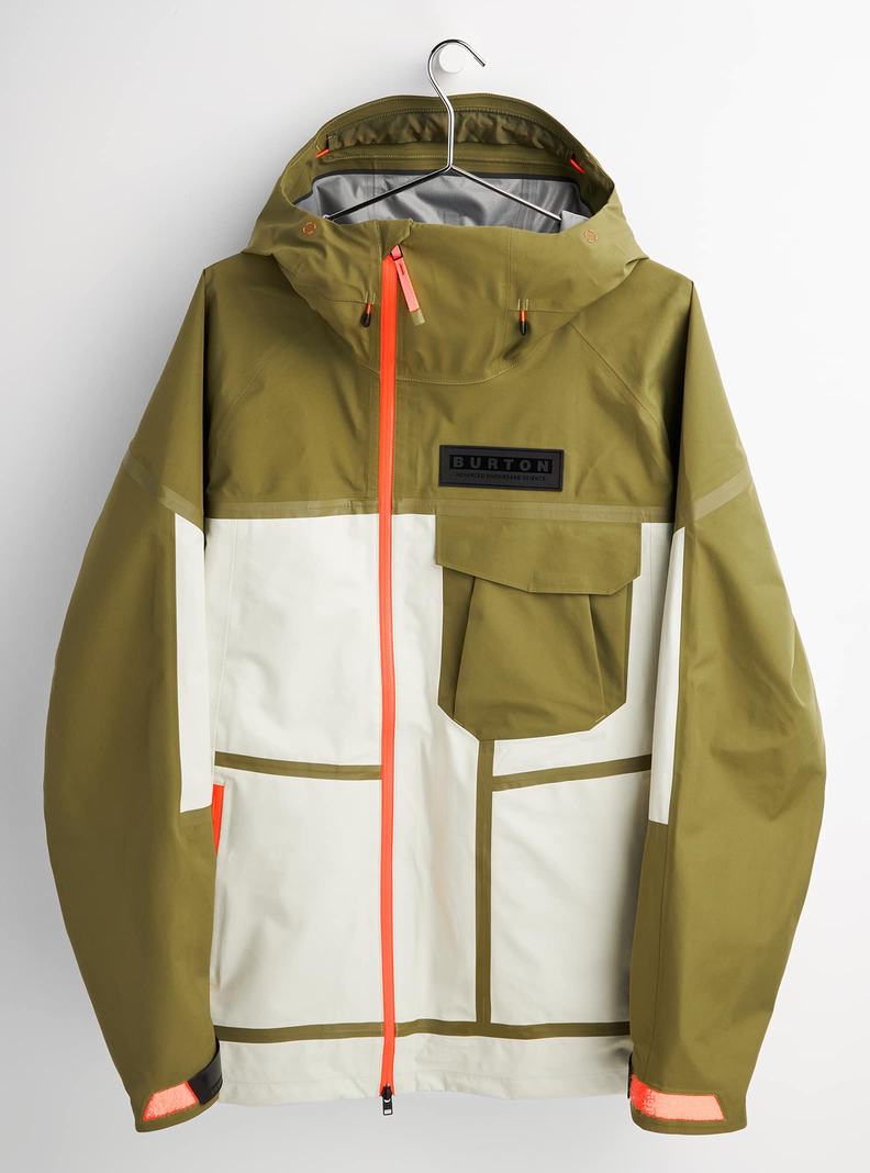Burton GORE-TEX 3L Breaker Zimní Bunda Panske Olivovo Zelená Strieborne Zelene | 65924-YWJQ