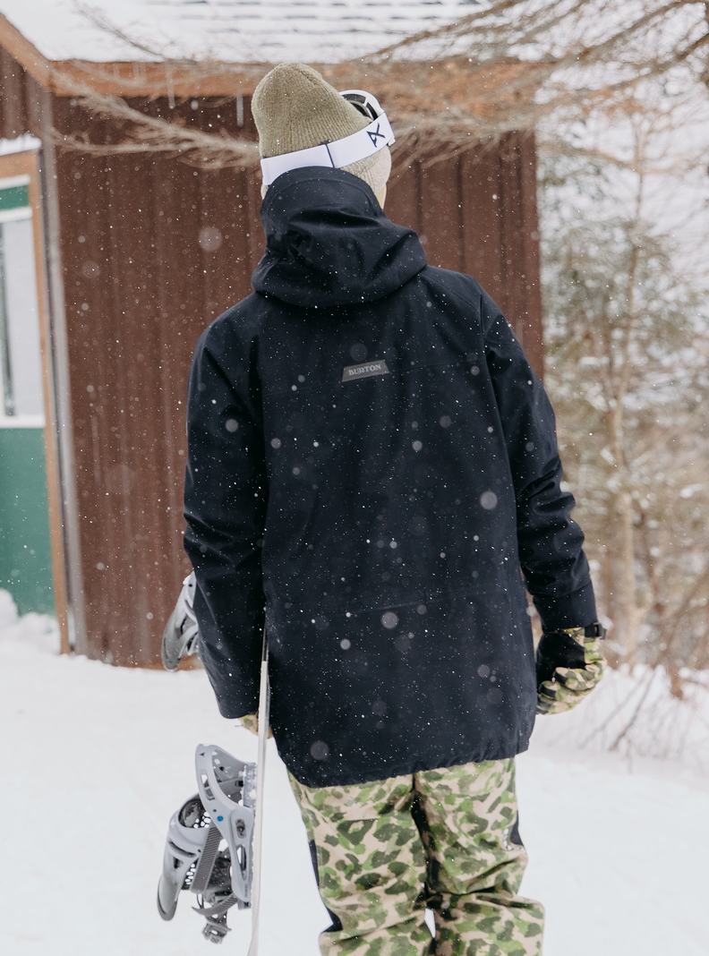 Burton GORE-TEX 3L Treeline Zimní Bunda Panske Čierne | 81390-SBIO