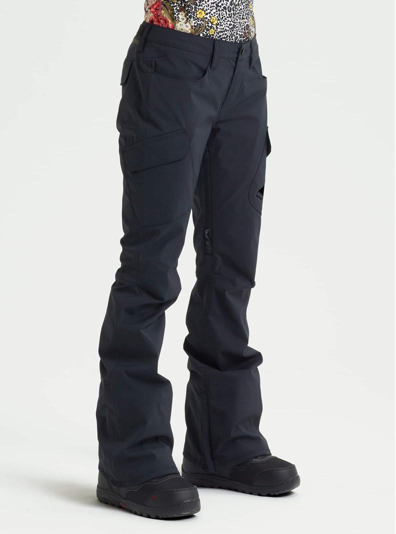 Burton GORE-TEX Gloria - Vysoke Snowboardove Nohavice Damske Čierne | 05134-VHMY