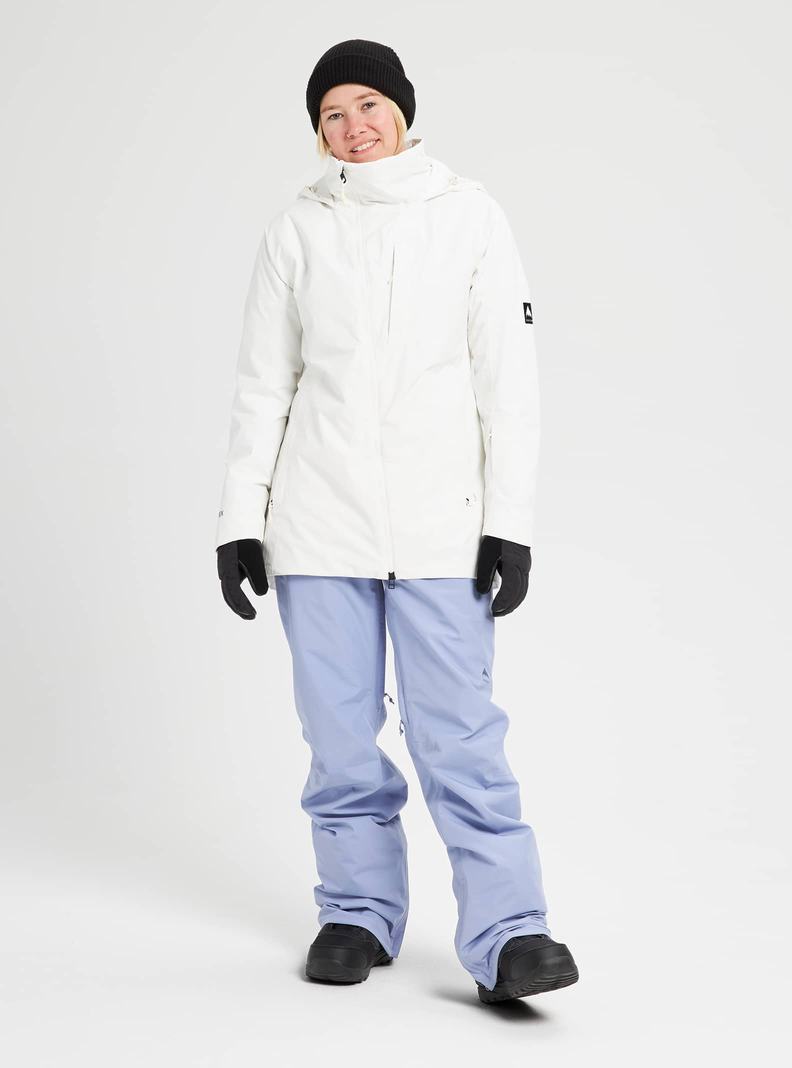 Burton GORE-TEX Pillowline Zimní Bunda Damske Biele | 28075-WNLH