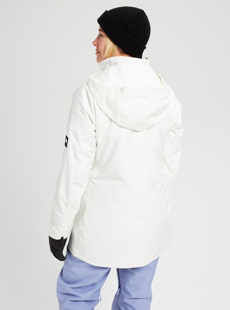 Burton GORE-TEX Pillowline Zimní Bunda Damske Biele | 28075-WNLH