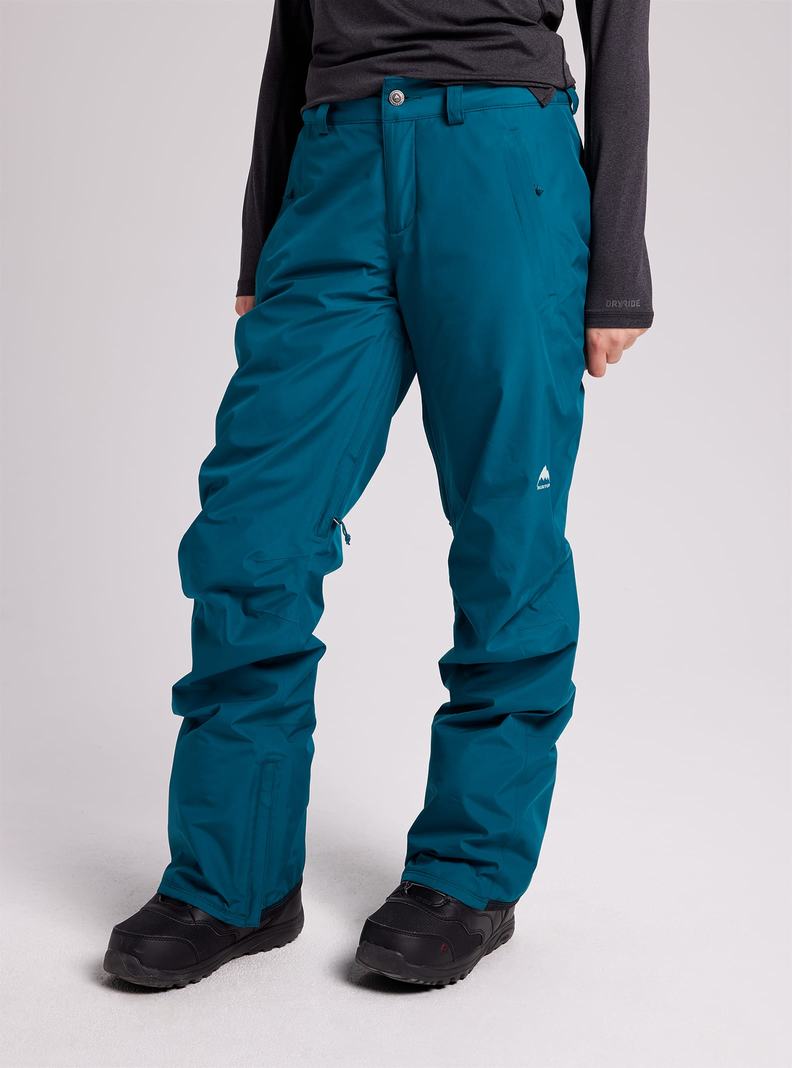 Burton GORE-TEX Powline Insulated Snowboardove Nohavice Damske Modre | 14237-DLIJ