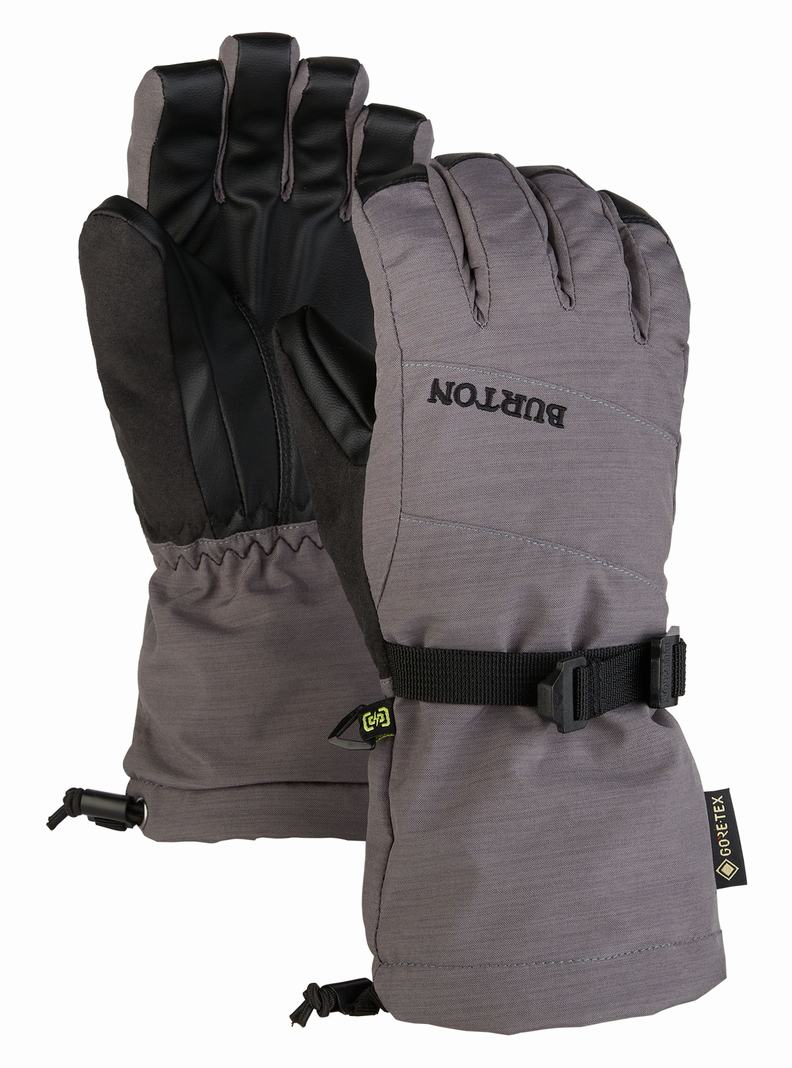 Burton GORE-TEX Rukavice Detske Siva | 06352-DQIL