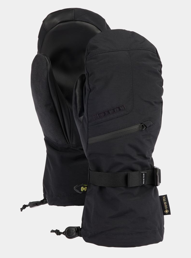 Burton GORE-TEX Rukavice Panske Čierne | 59041-TBFD
