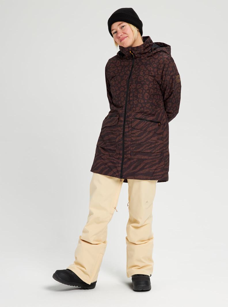 Burton GORE-TEX Treeline Zimní Bunda Damske Siva | 09841-OYFC