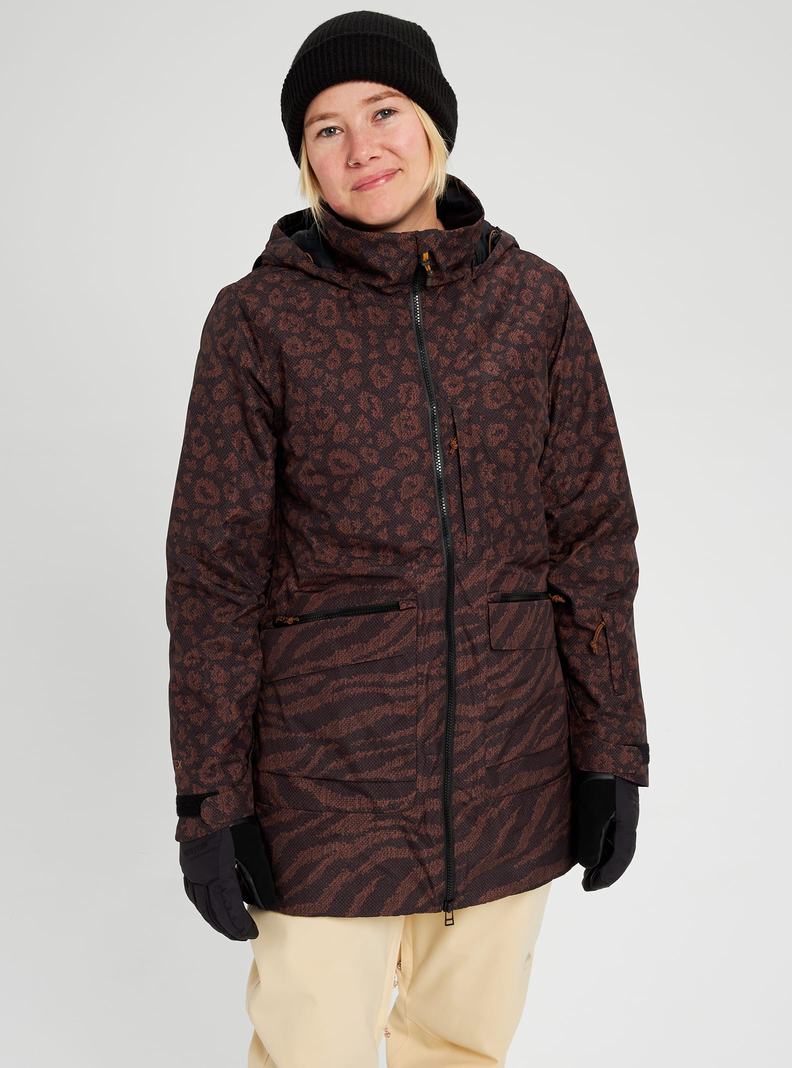 Burton GORE-TEX Treeline Zimní Bunda Damske Siva | 09841-OYFC