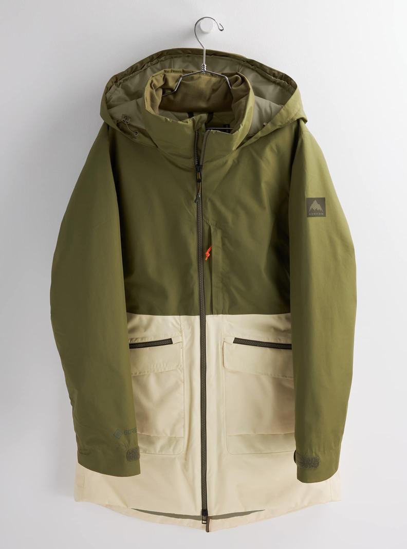 Burton GORE-TEX Treeline Zimní Bunda Damske Olivovo Zelená | 49351-CVTJ